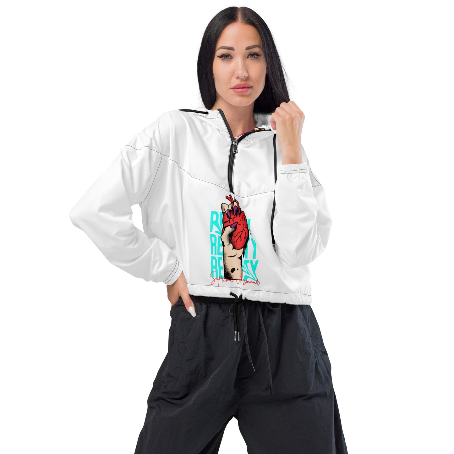 Women’s cropped windbreaker