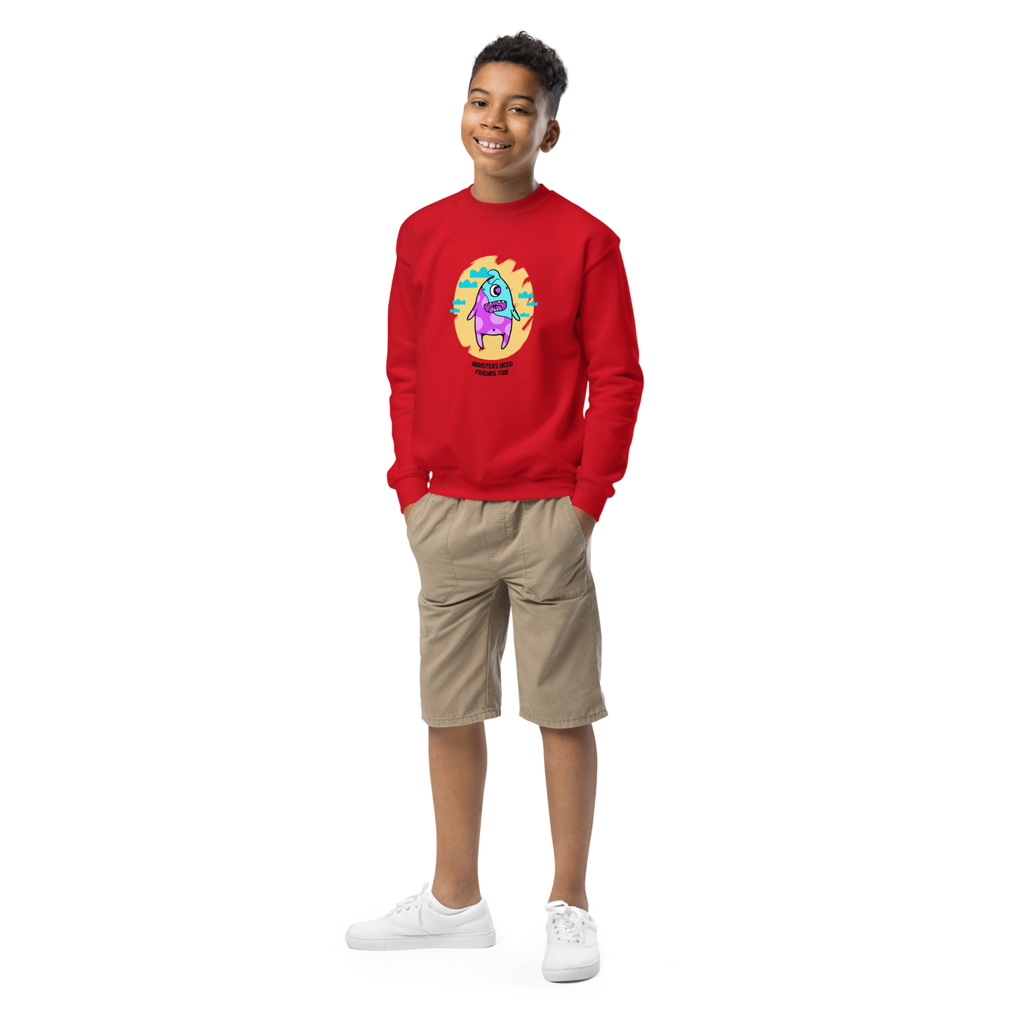 Youth crewneck sweatshirt