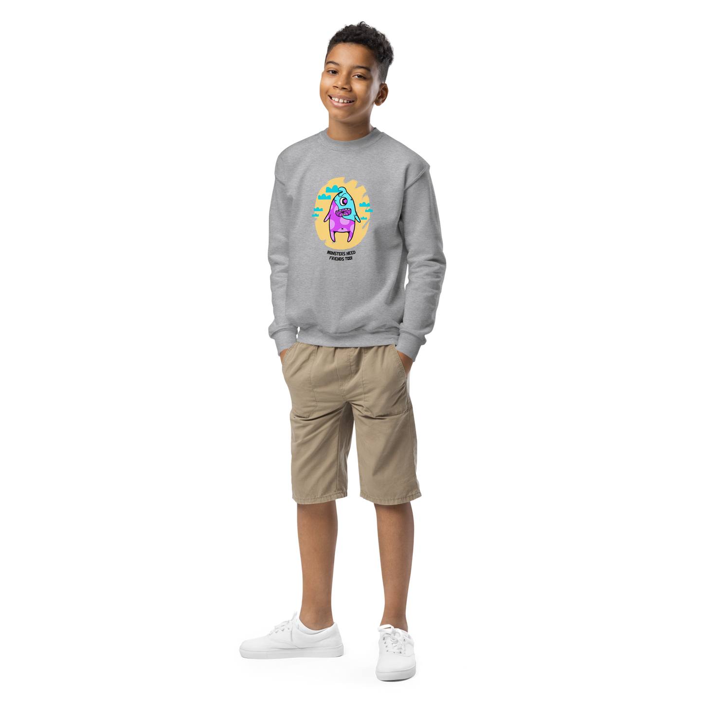 Youth crewneck sweatshirt